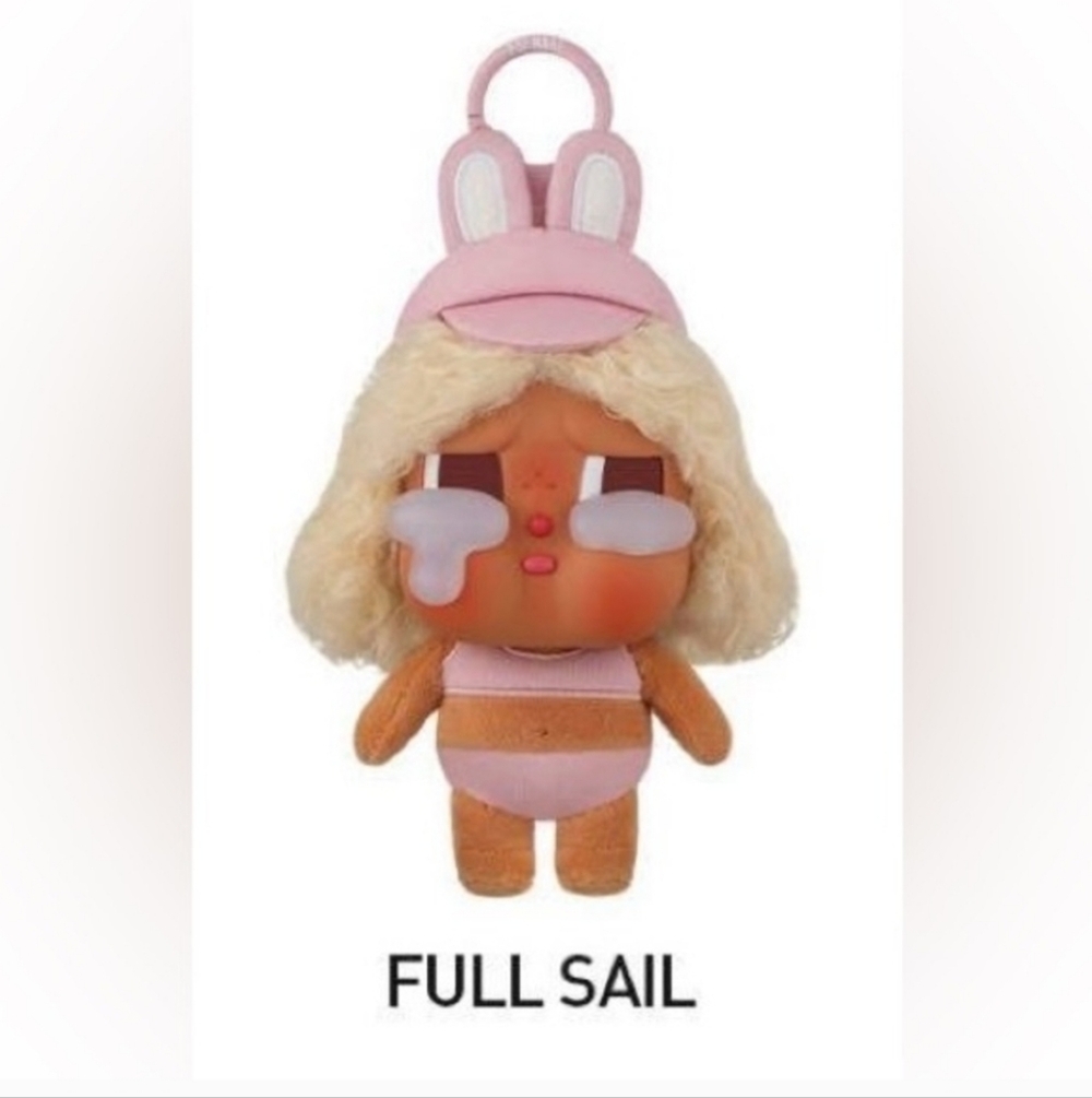Pop Mart Crybaby Vacation Mode On Series Full Sail Vinyl Plush Pendant - Picture 2 of 4